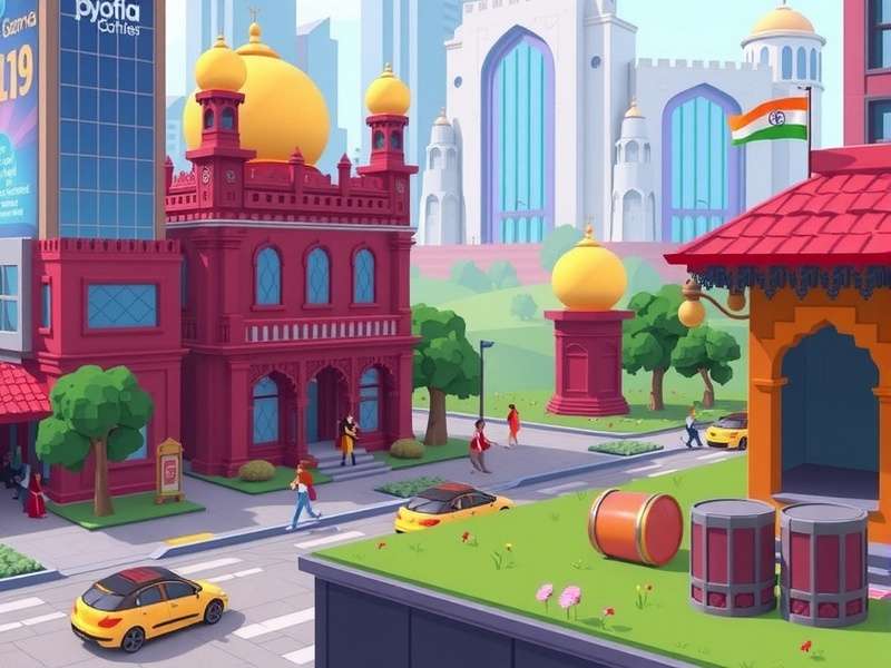 Indian Cultural Elements in Pixel City Tycoon Elite